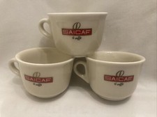 Lotto 3 tazzine caffè Saicaf