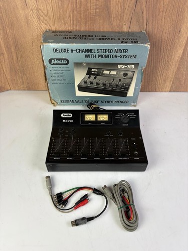 Alecto 790 mixer stereo 6 - stereo,