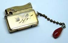 Accendino SAROME Baby Deluxe. Japan. Vintage Anni '70. Gas. Funzionante