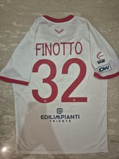 maglia triestina 2023 2024 finotto 32 match worn serie c