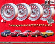 4 Cerchi+Dadi Alfa Romeo 6x15