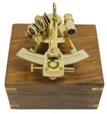Antico sestante marittimo 4"