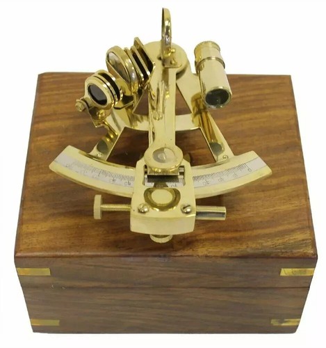 Antico sestante marittimo - , 4"