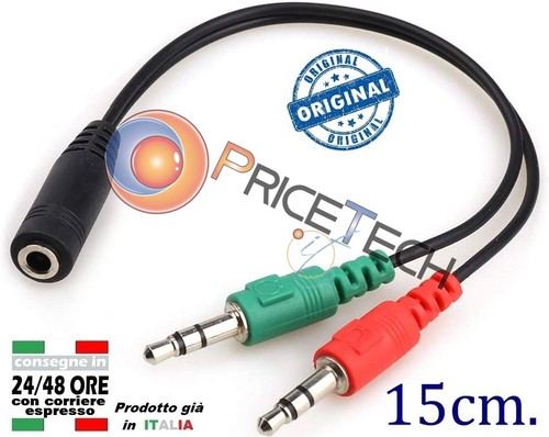 Cavo sdoppiatore cuffia - cavo,