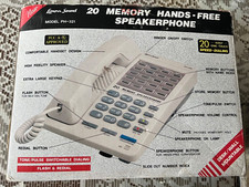 Telefono altoparlante display