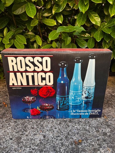 Set bottiglie rosso - rosso, antico