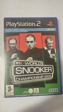WORLD SNOOKER CHAMPIONSHIP 2005 PS2 CONDIZONI OTTIME COPERTINA ENG NO LIBRETTO