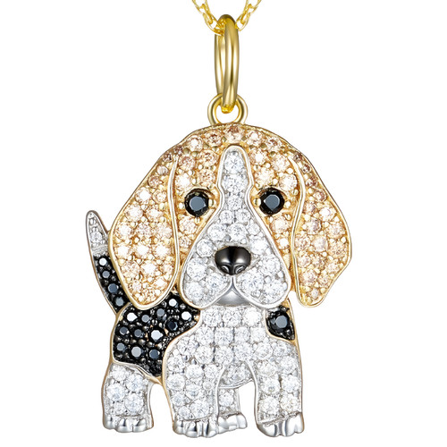 Collana con ciondolo - , beagle