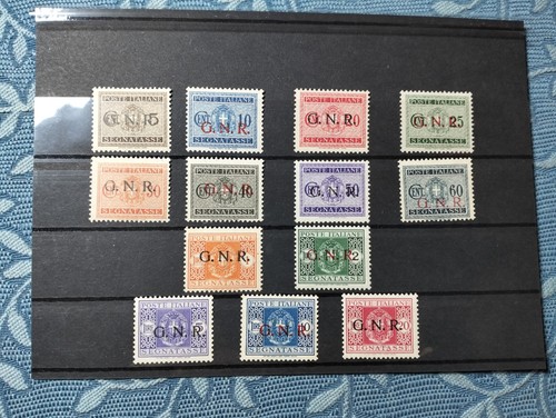 Rsi 1944 serie segnatasse - rsi., 1944.