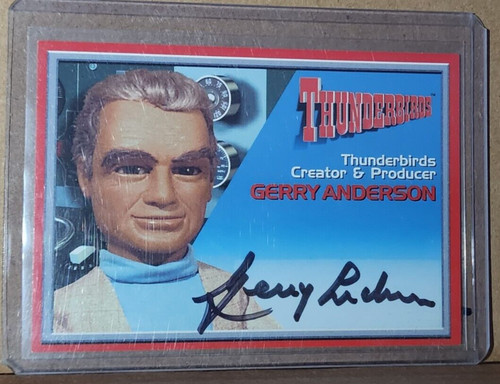 Scheda autografa thunderbirds - autografa,