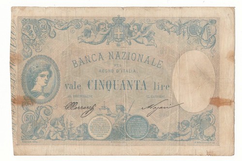 Lire banca nazionale nel - 50,