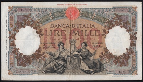000 lire regine - 1.000,