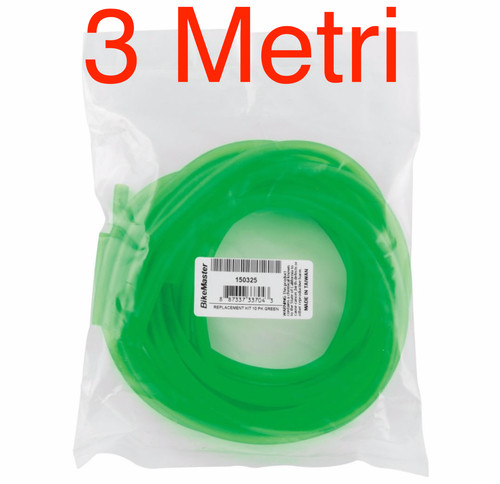 Metri tubo verde trasparente - verde,