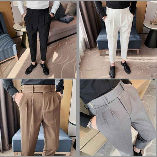 Pantaloni capri vita alta - capri,