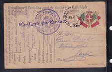 Timbro WW1 Posta Militare 12