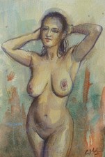 GERRY MILLER. Acquerello -