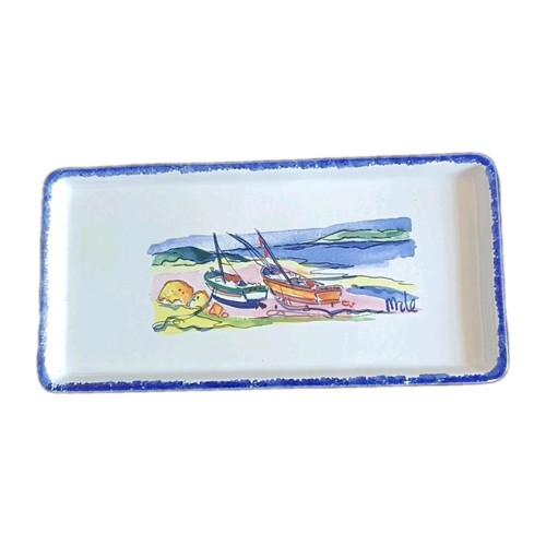 Piatto snack vintage