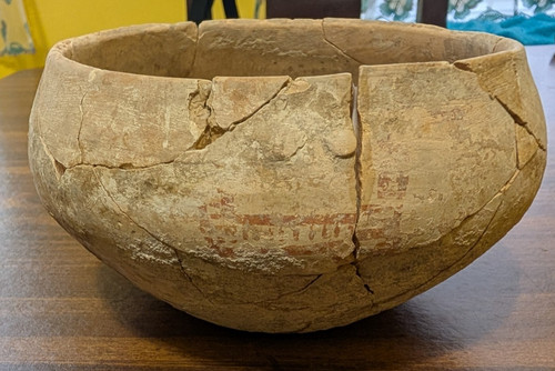 Antica ciotola ceramica
