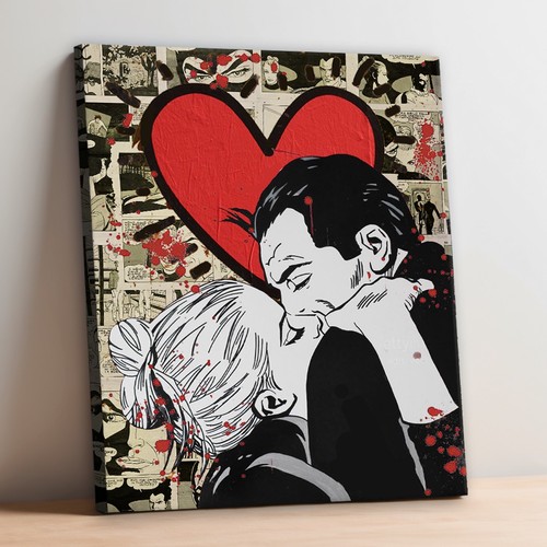 Quadro moderno dipinto - moderno, a