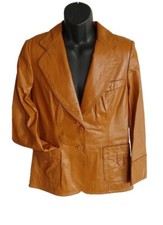 vtg 80s Womens leather Palena