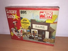 Italocremona Plastic City Costruzioni LUCKY LUKE cod. 891 MIB, 1985 vintage