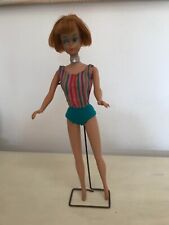 Barbie vintage american girl con piedistallo originale anno 1965