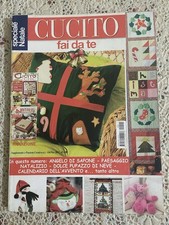 RIVISTA CUCITO FAI DA TE SPECIALE NATALE MAGAZINE ITALIA UNCINETTO IDEE LAVORI