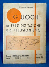 Enrico Anter, Giuochi di prestidigitazione e di illusionismo. 1942 Magia Ludica