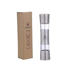 LAGUIOLE - Saliera e Pepiera Manuale - 2 in 1 - Acciaio Inossidabile - (G1A)