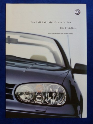 Golf cabrio classicline - golf,