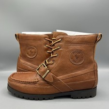 Stivaletti Polo Ralph Lauren Ranger in pelle marrone marrone marrone chiaro UK 9 EU 43 US 10