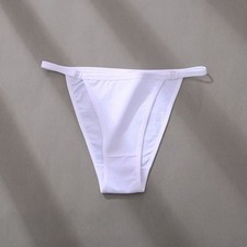 Comodo intimo donna in cotone con disegno a vita bassa per uso quotidiano