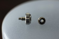 Crown Corona  5,3 mm. spessore 3,00 mm. In ACCIAIO 316L  per orologi Lady