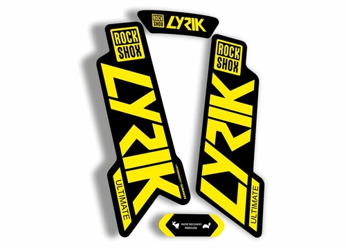 Adesivo rock shox lyrik - adesivo,