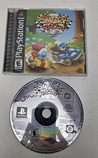 Smurf Racer (PlayStation 1, 2001) Completo Testato Funzionante 