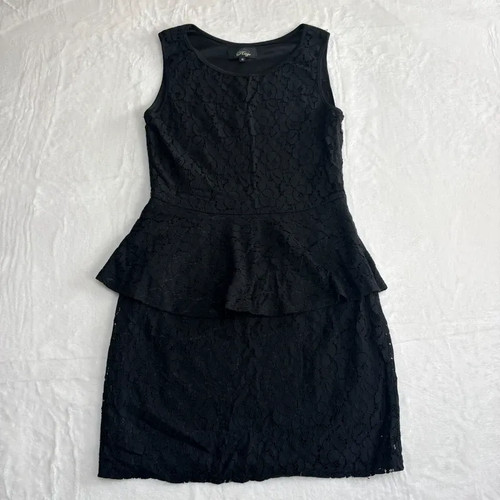 Abito peplum rage nero - peplum,