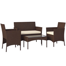 Outsunny Set da Giardino 4pz