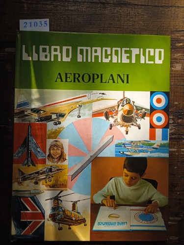 Aeroplani libro magnetico - -,