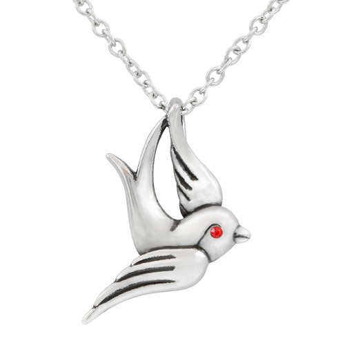 Collana con ciondolo rondine