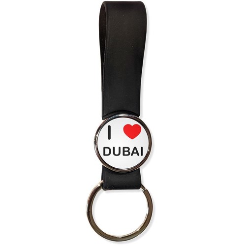 Dubai love silicone loop - love, key