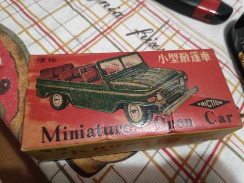 Miniature open car friction - miniature,