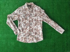 Camicia a Fiori Nera Uomo Republica Taglia S