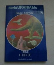 ISAAC ASIMOV TESTI E NOTE SERIE URANIA BLU 24 RACCONTI SCRITTI TRA IL 1950-1973