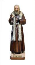 Statua di Padre Pio, resina, 30cm