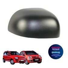 CALOTTA SPECCHIO SPECCHIETTO RETROVISORE COPPA DESTRA FIAT PANDA 169 312 NERA