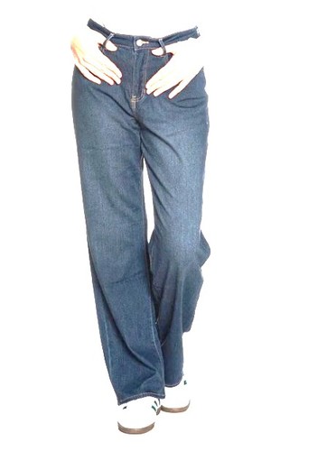 Jeans donna guess wide - donna, leg