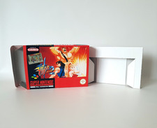 Final Fight 2 Deluxe Edition UKV PAL Super Nintendo SNES scatola e vassoio