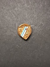 Pins Pin Badge Spilla scudetto oro banda bianca azzurra