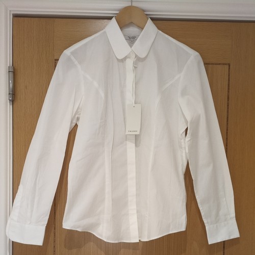 Camicia bianca aderente - , donna