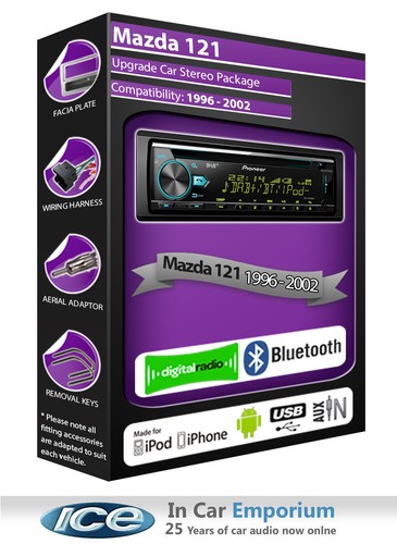 Mazda 121 radio dab - 121,